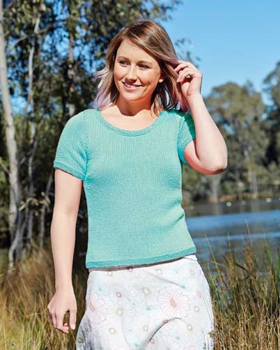 PT 8418 - Basic Tee - Knitting Pattern