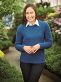 PT 8470 - Ladies Dot Stitch Jumper - Knitting Pattern