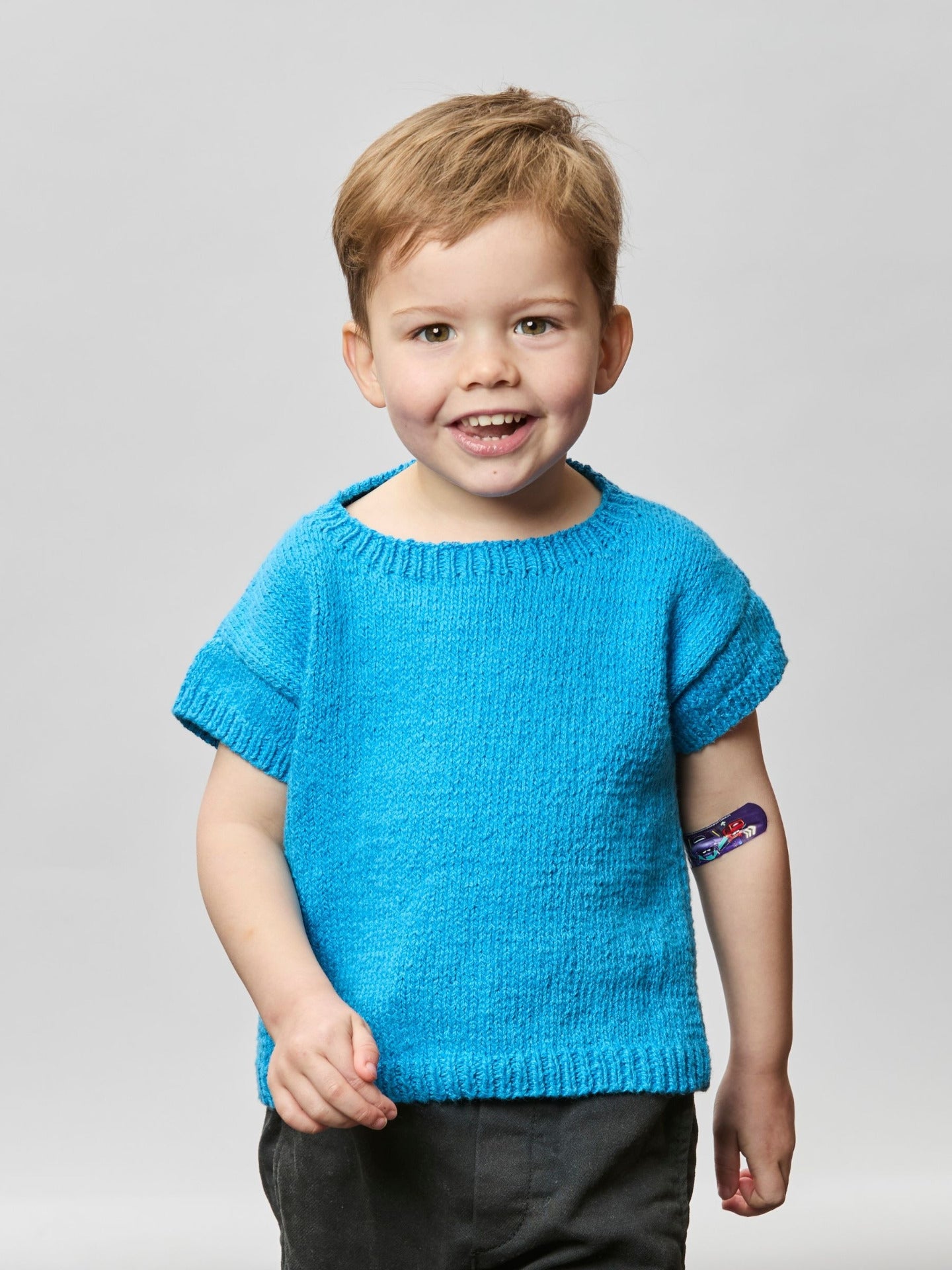 The Miles Top - Kids Knitting Pattern | PT 8668