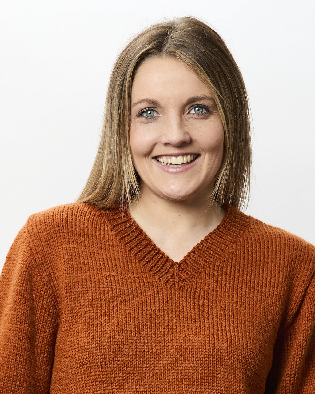 The Roma Crew or V-Neck Jumper - Adults Knitting Pattern | PT 8683