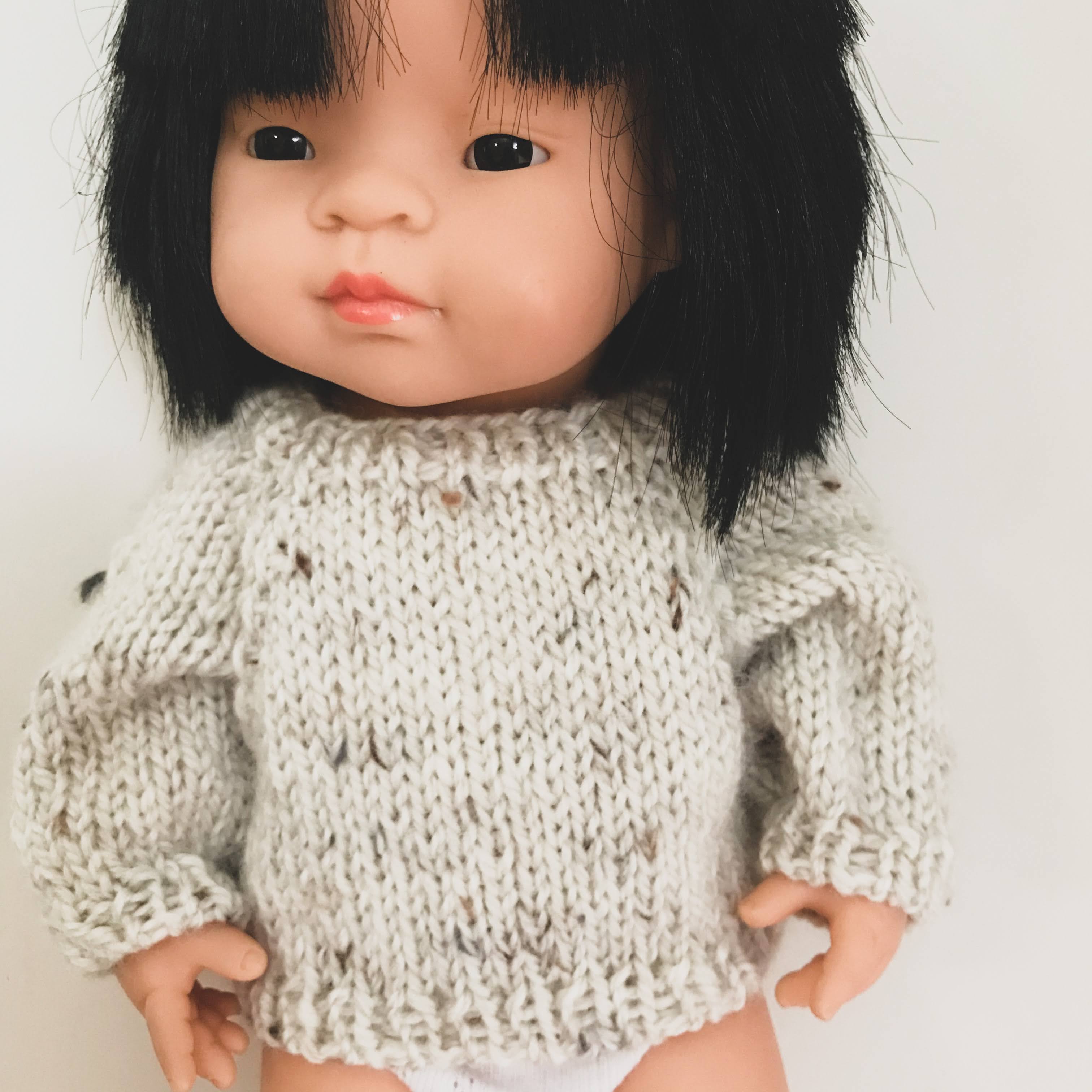 Miniland Doll Sweater PDF