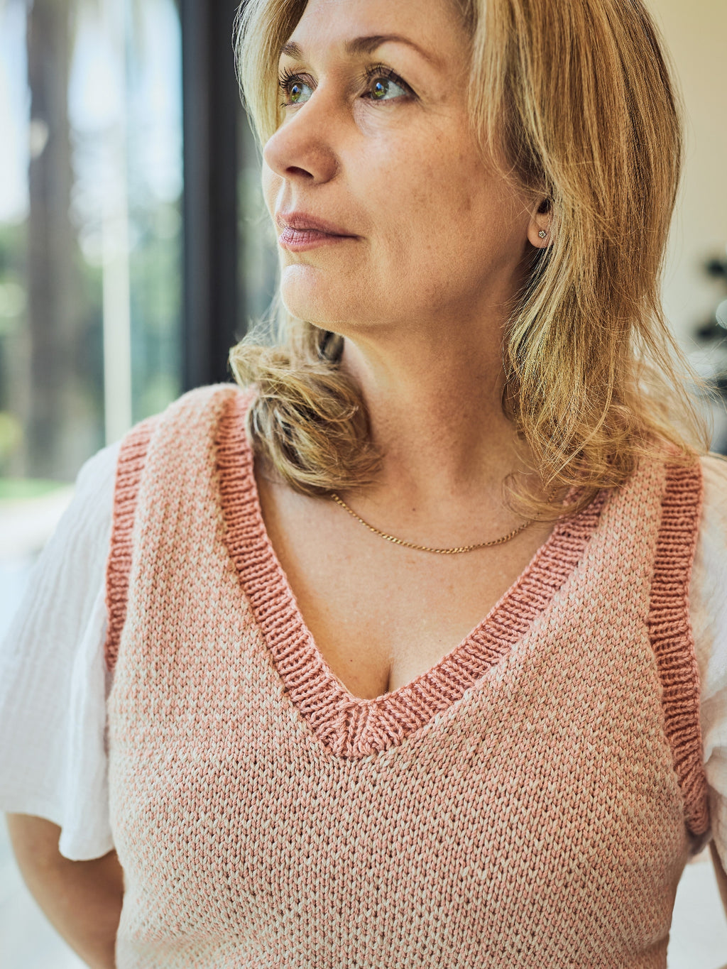 The Ruby Vest - Adults Knitting Pattern | PT 8685