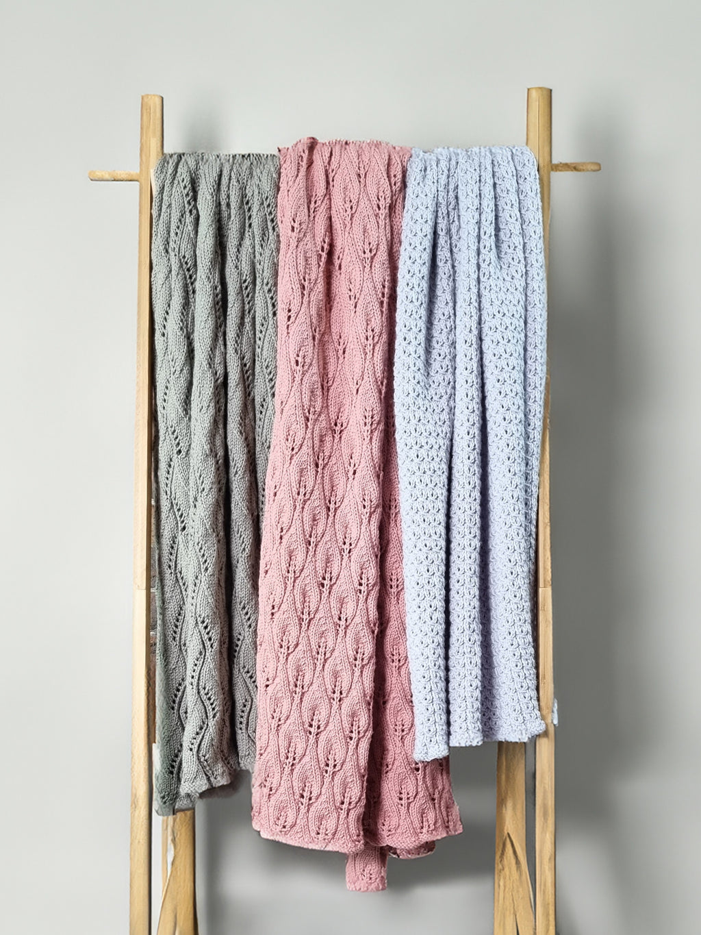 The Three Sisters - Three Blanket Knitting Patterns | PT 8679