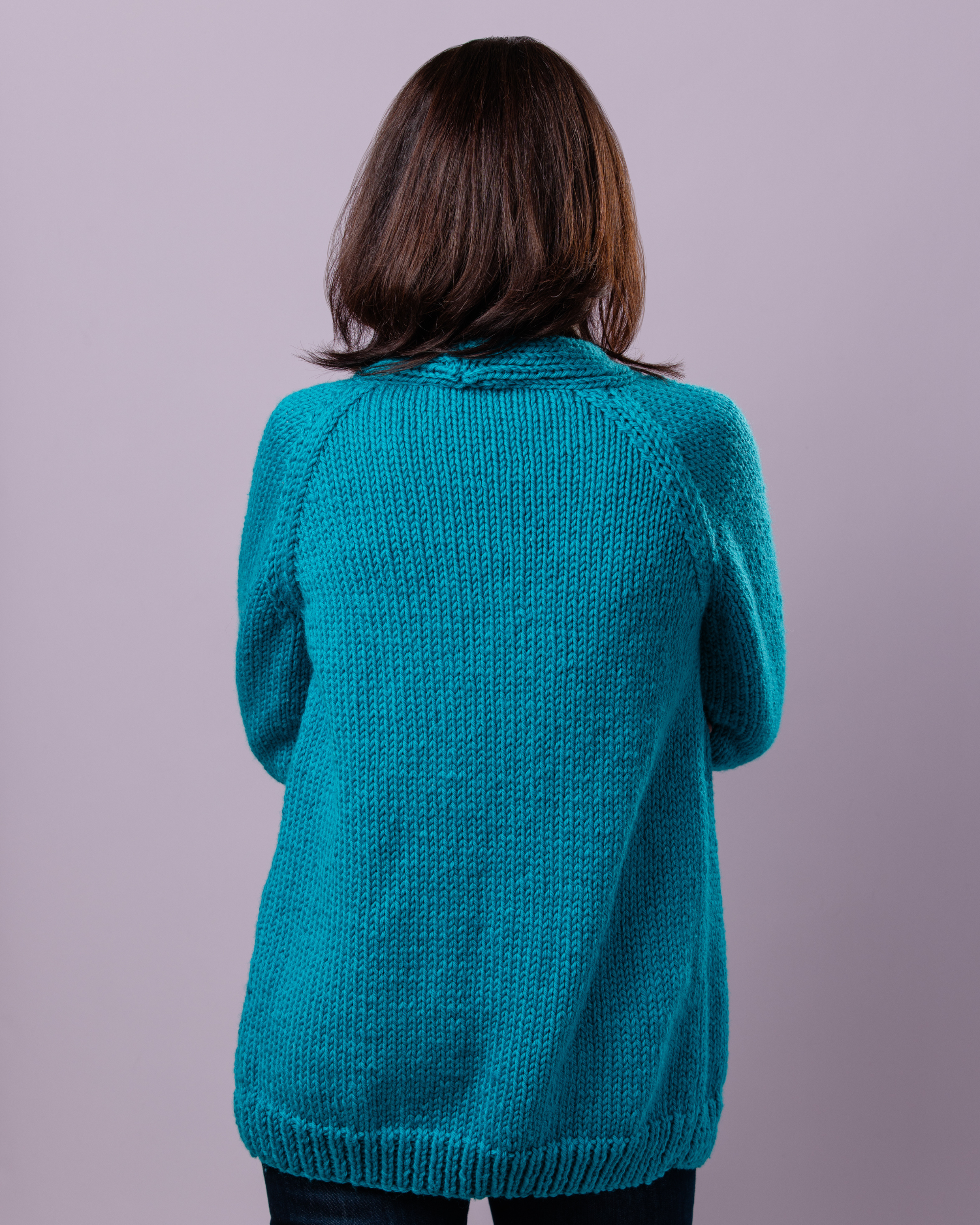 The Sloane Cardigan - Chunky Yarn - Adult Knitting Pattern | PT 8745