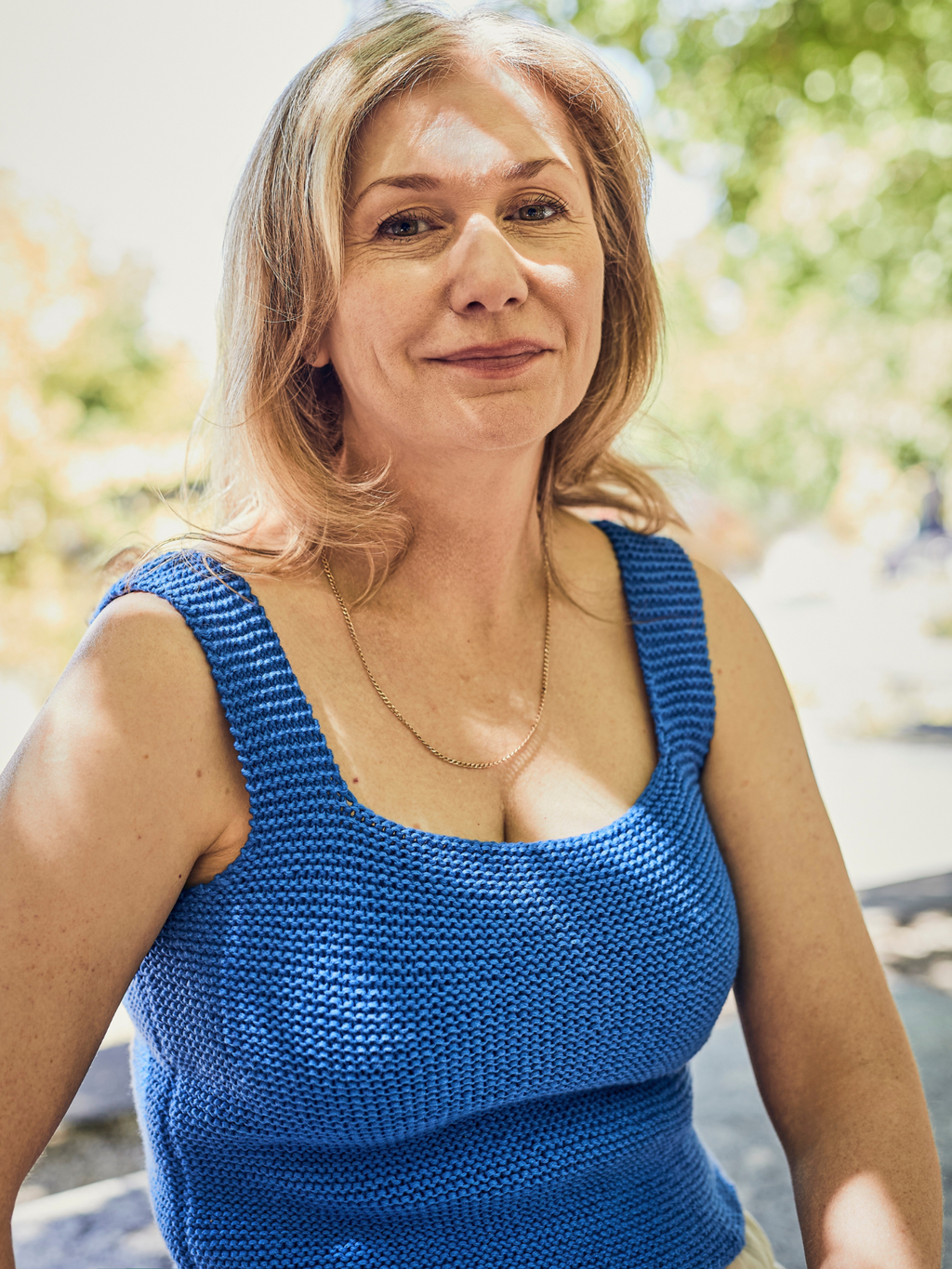 Solstice Singlet - Free Adult Knitting Pattern