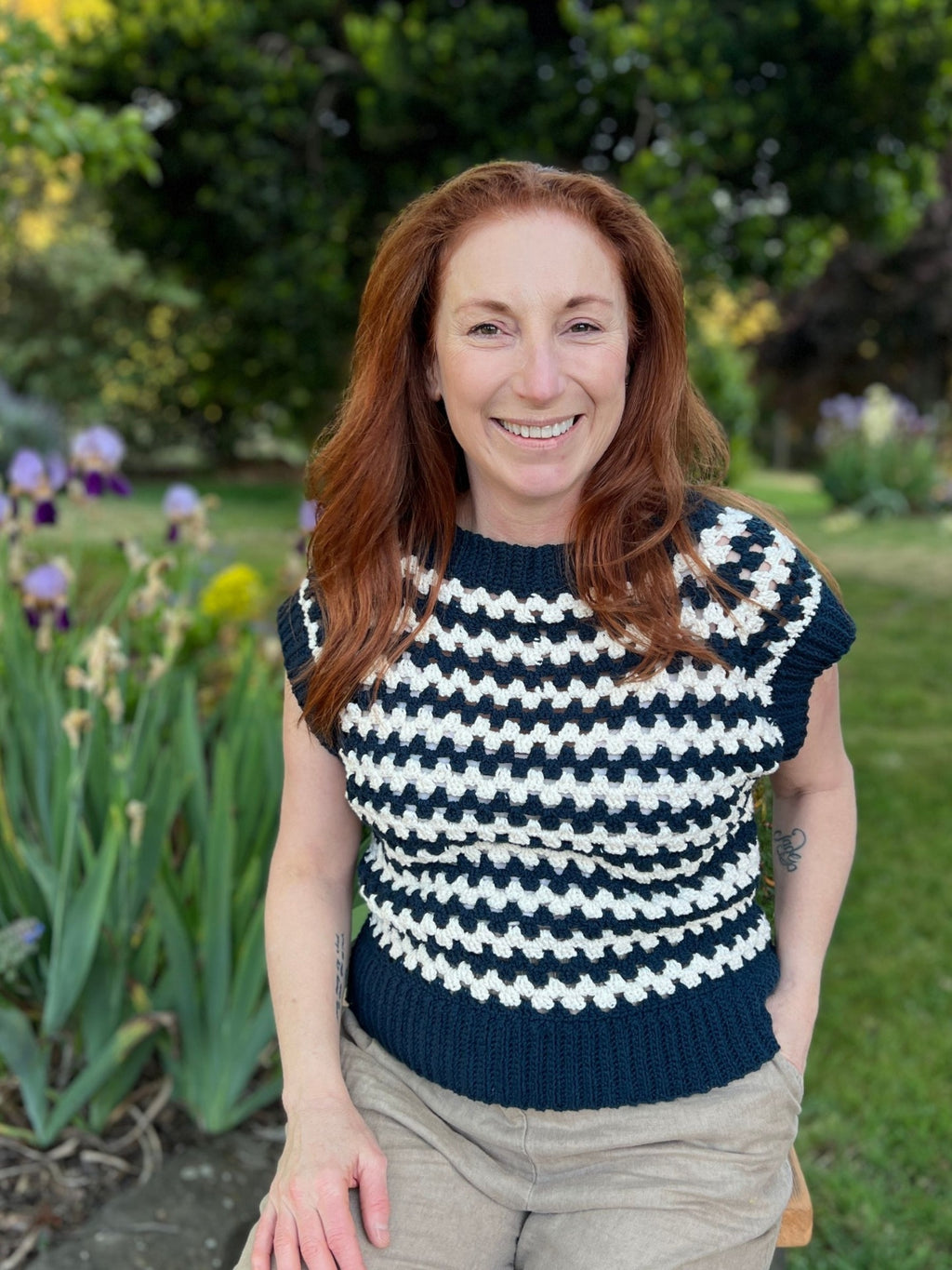 The Edith Top - Crochet Pattern | PT 8672