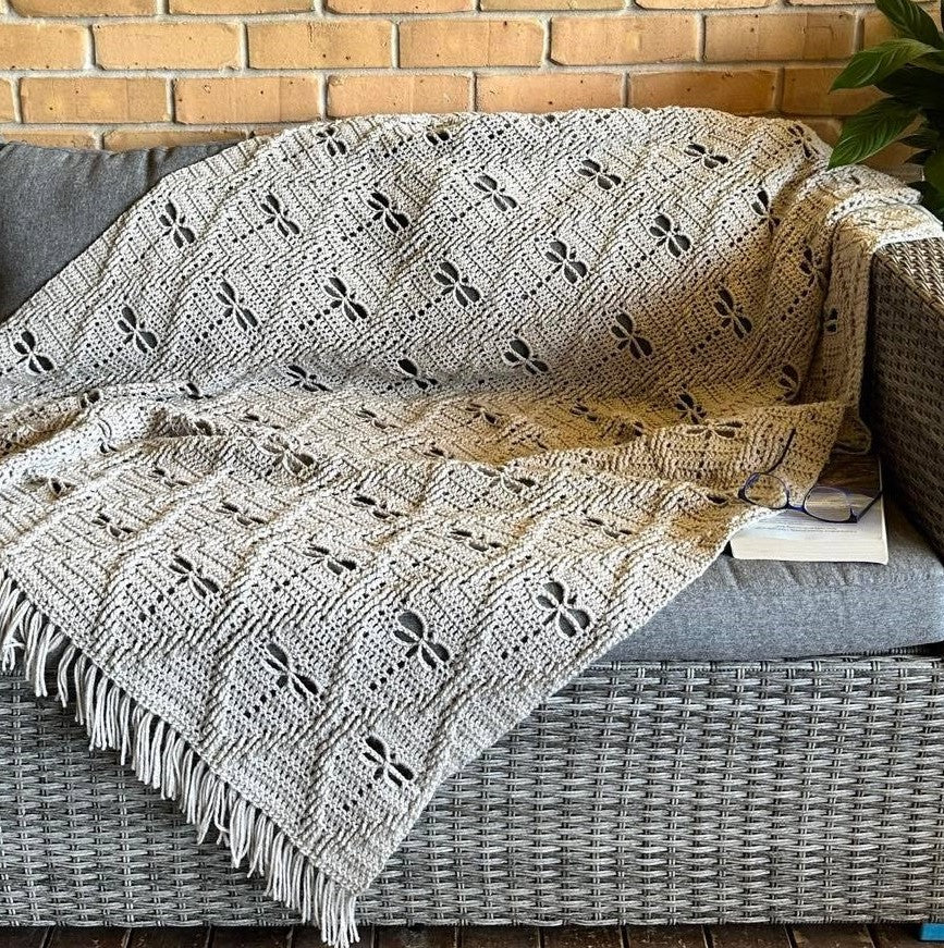 March of the Dragonflies Blanket PDF