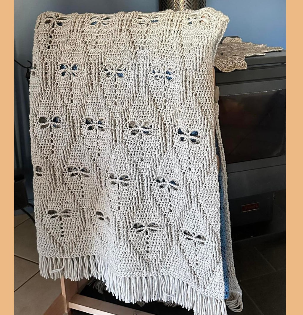 March of the Dragonflies Blanket PDF