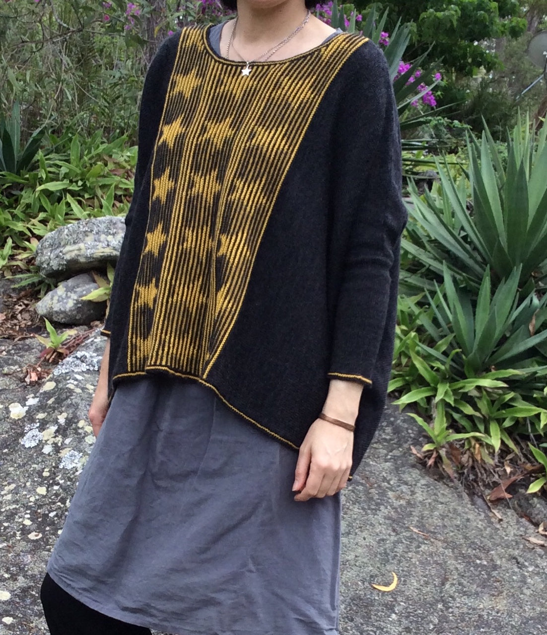 Stars and Stripes Illusion Sweater PDF