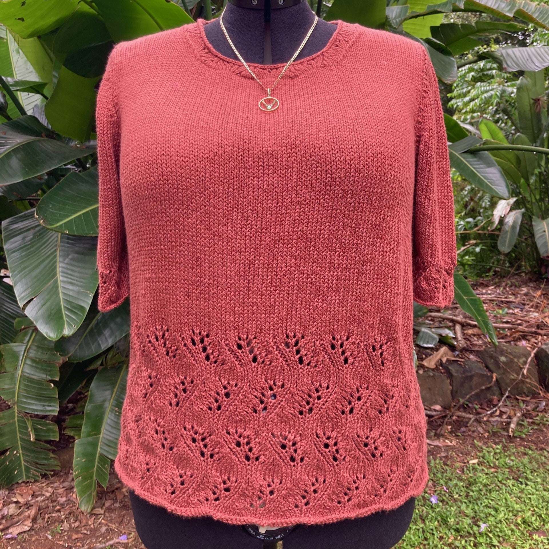 Lotus Pond Short Sleeved Top PDF