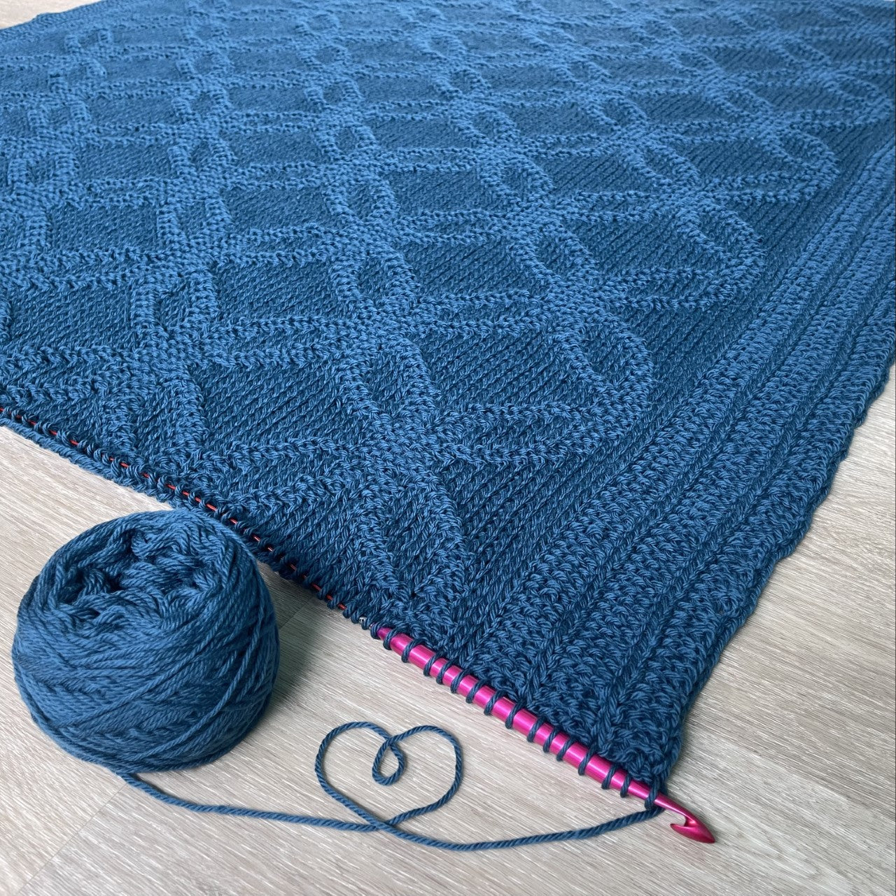 Field of Petals Blanket PDF