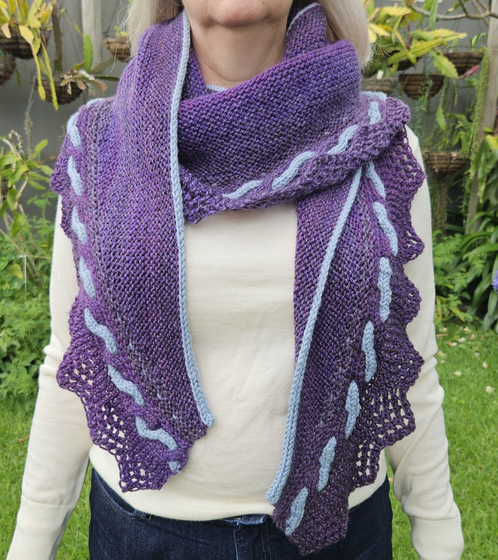 Fluid Movement Shawl PDF