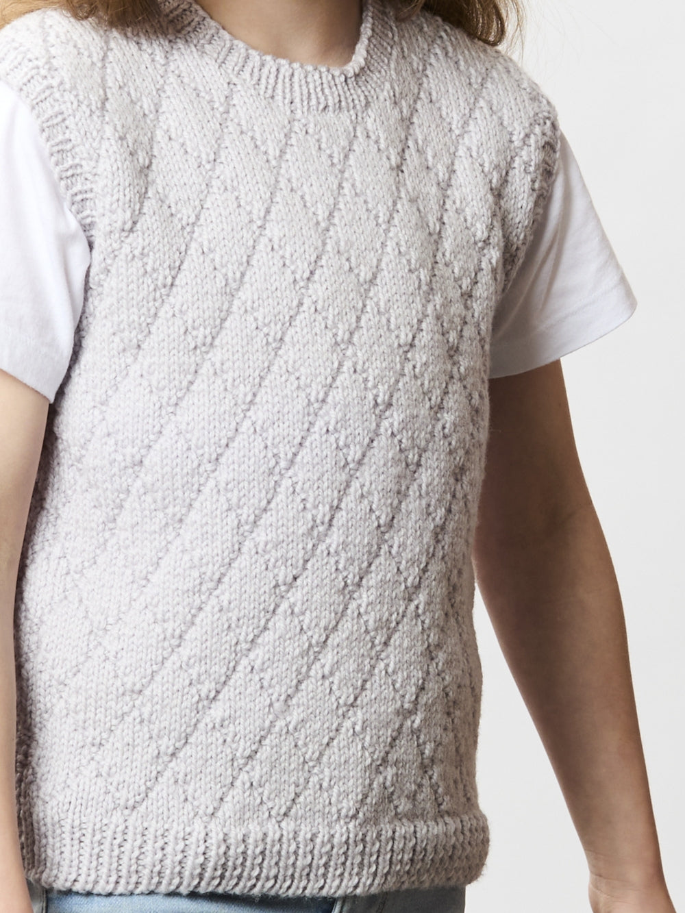 The Toni Vest - Kids Knitting Pattern | PT 8682