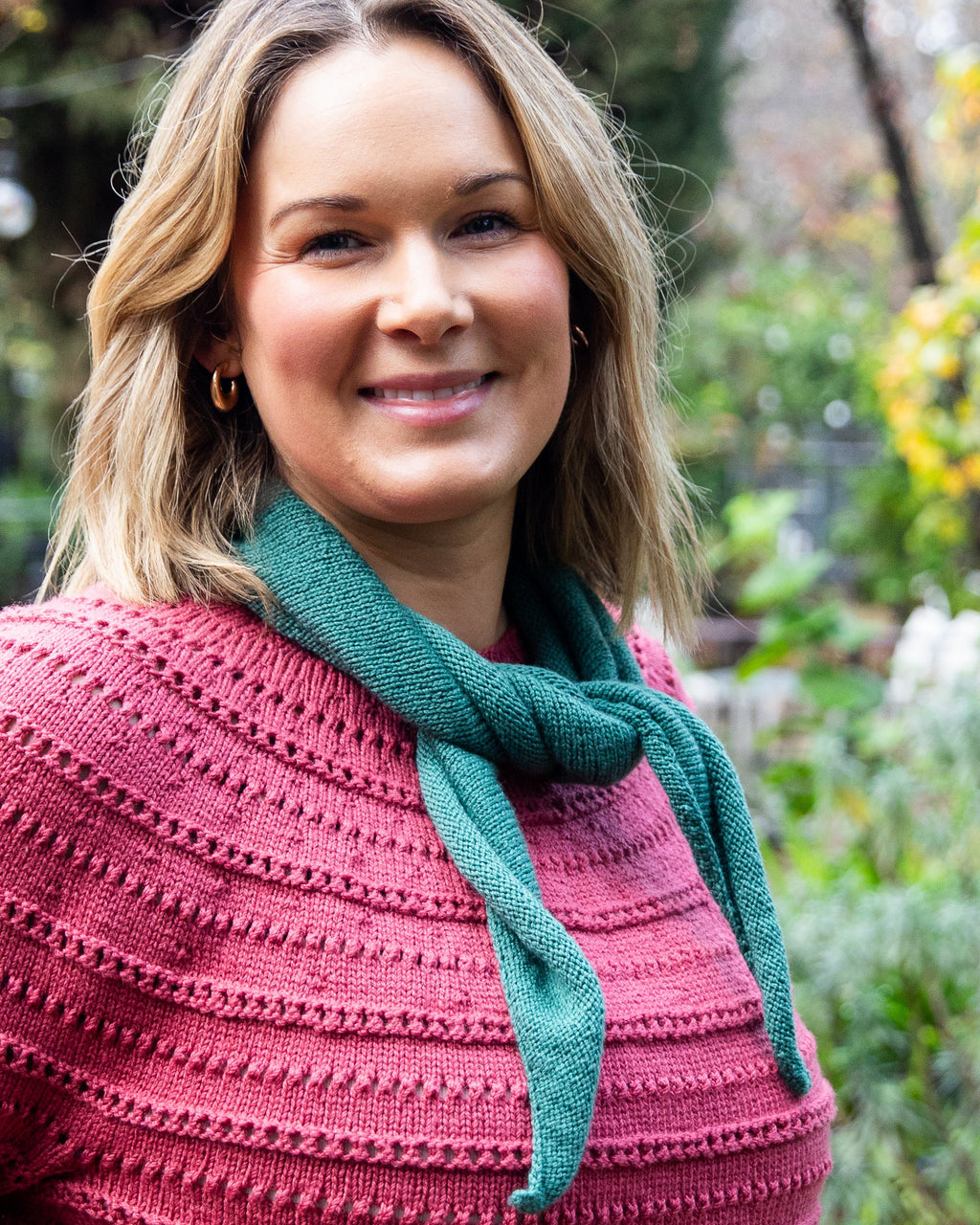 Trinity Scarflette - Free Knitting Pattern