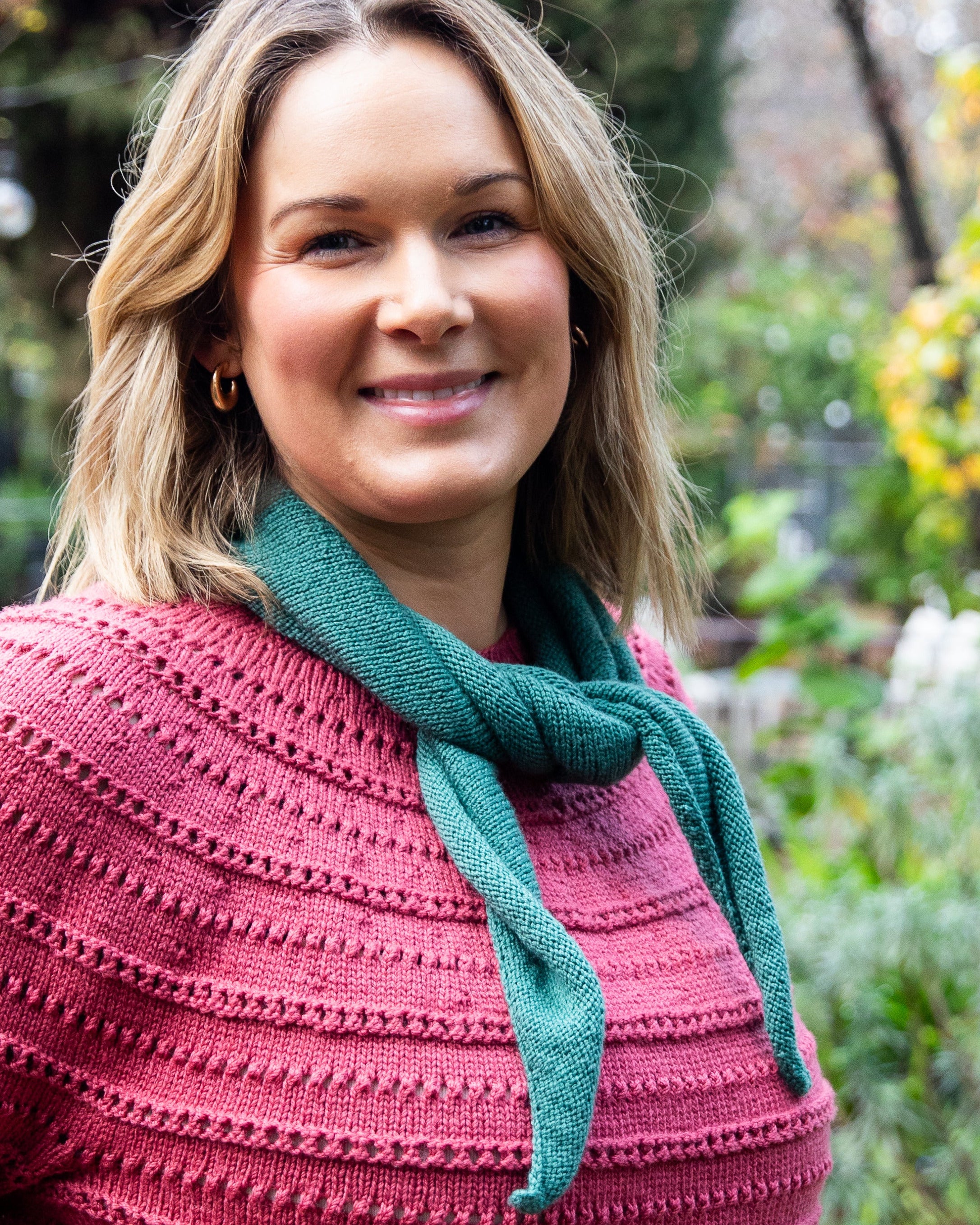Trinity Scarflette - Free Knitting Pattern