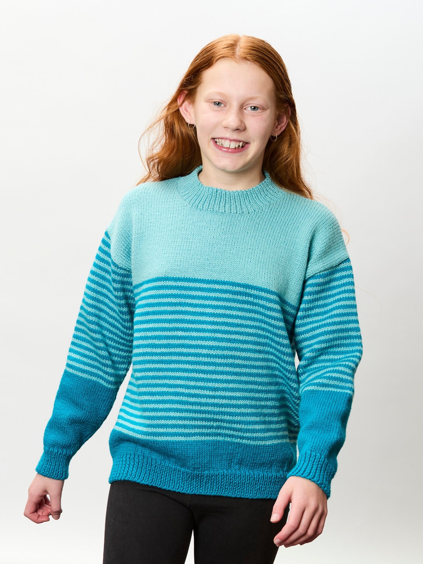 The Turia Jumper - Teens Knitting Pattern | PT 8680