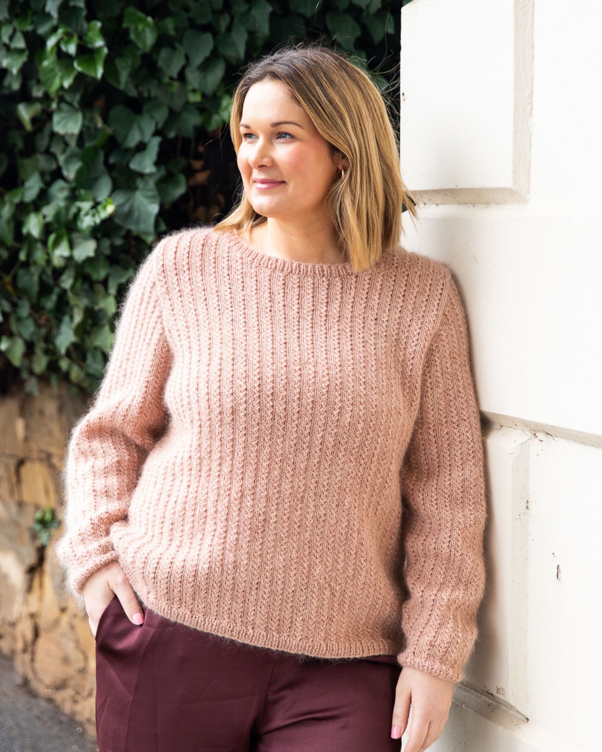 The Valentina Jumper - Women's Knitting Pattern | PT 8743