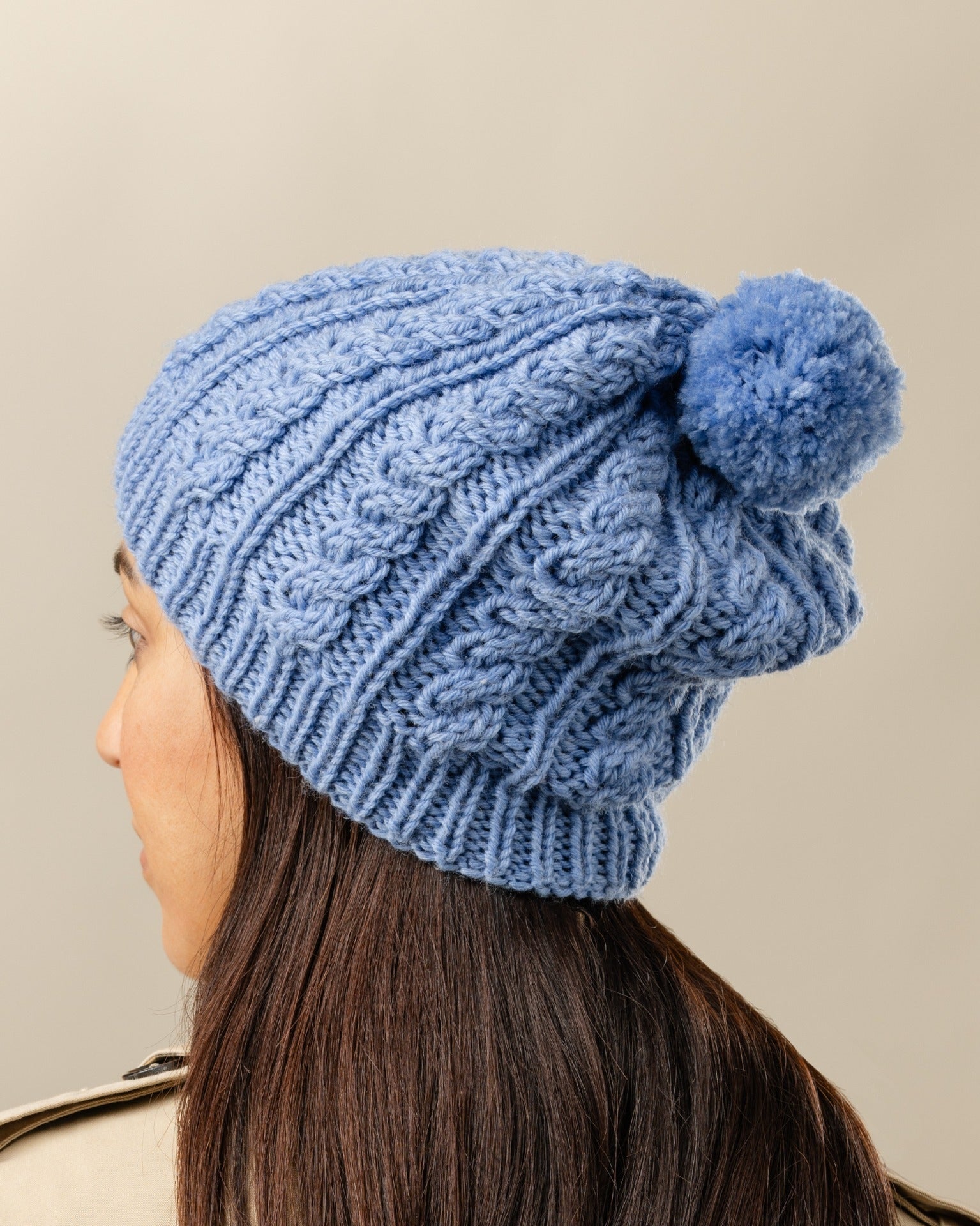 Waterfall Scarf and Beanie - Adults Knitting Pattern | PT 8713