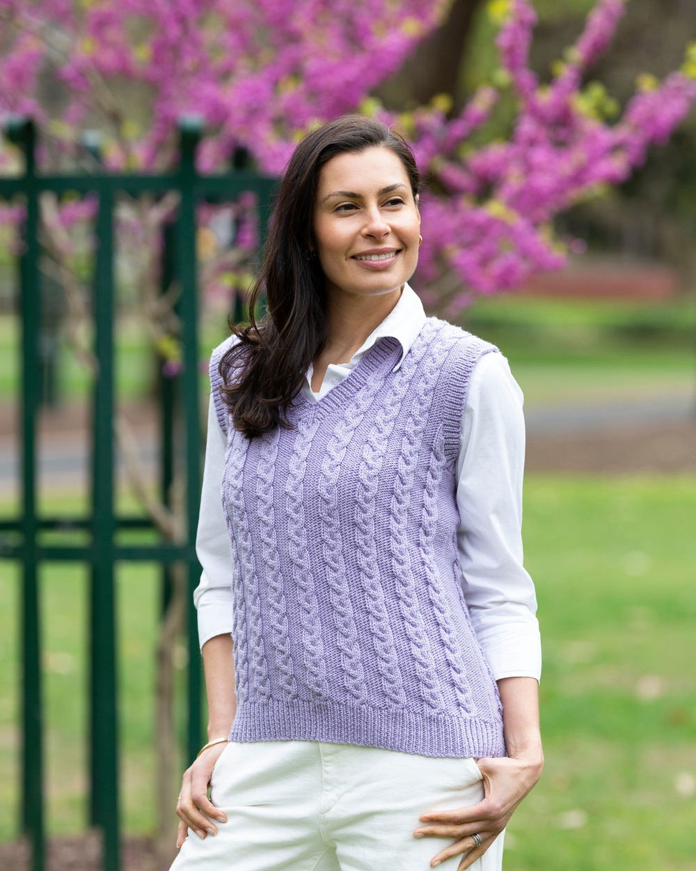 The Willow Vest - Adult Knitting Pattern | PT 8703